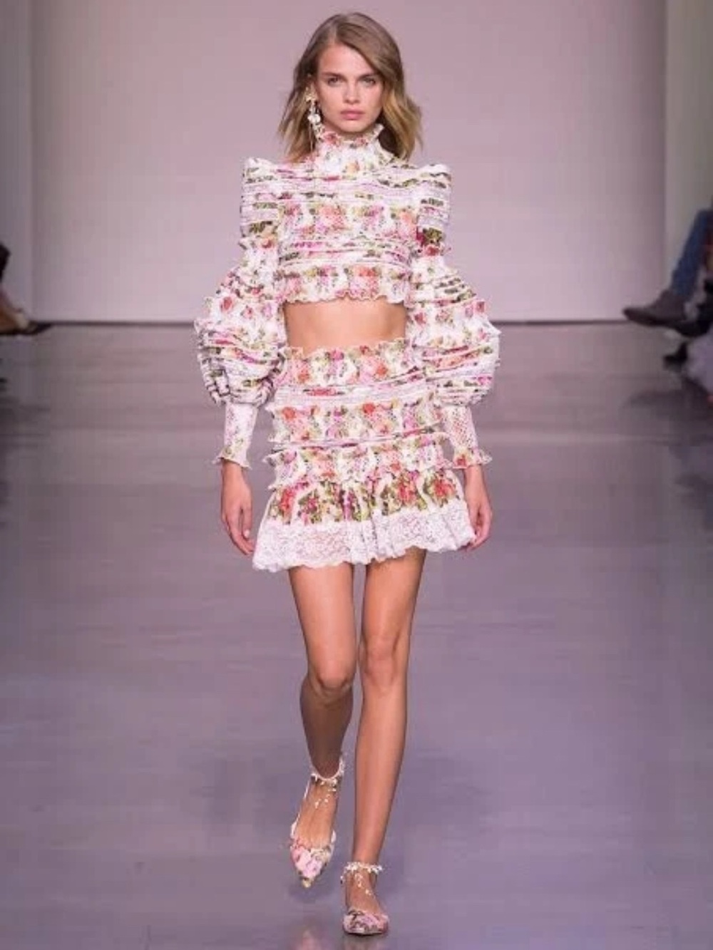 Zimmermann SS18 Goldentime Radiate Smocked Set - Spring Runway